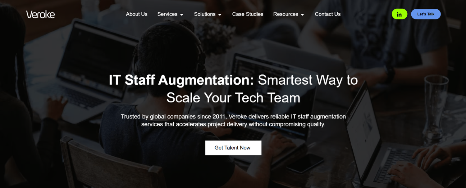 Top IT Staff Augmentation Companies in UAE Veroke