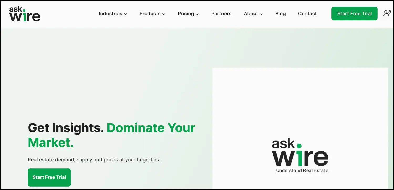  Ask Wire – Best PropTech and Real Estate Data Platform in Cyprus