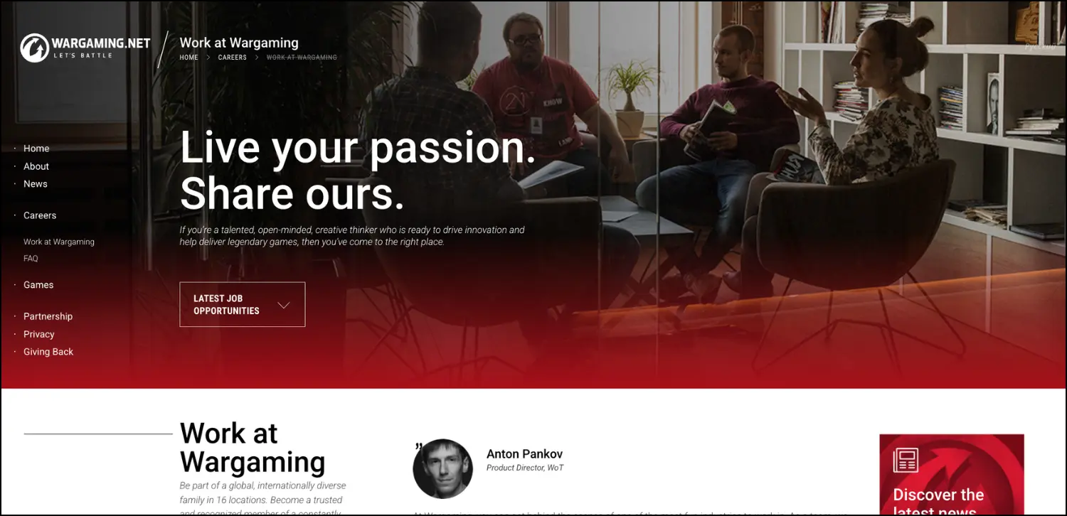 Wargaming Cyprus Innovation Hub – Best Gaming Technology Employer in Cyprus