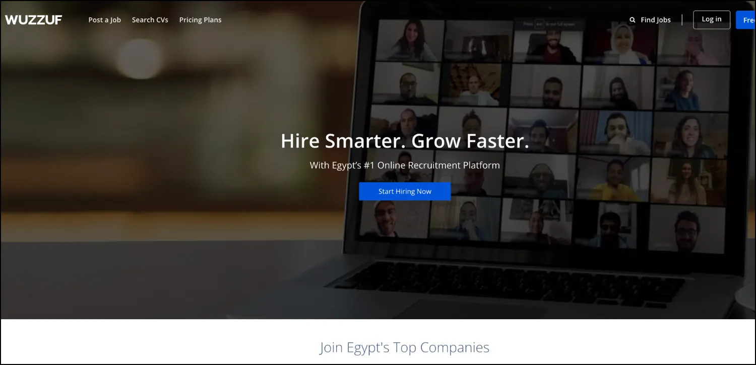 Wuzzuf – Best for Accessing Regional Tech Talent