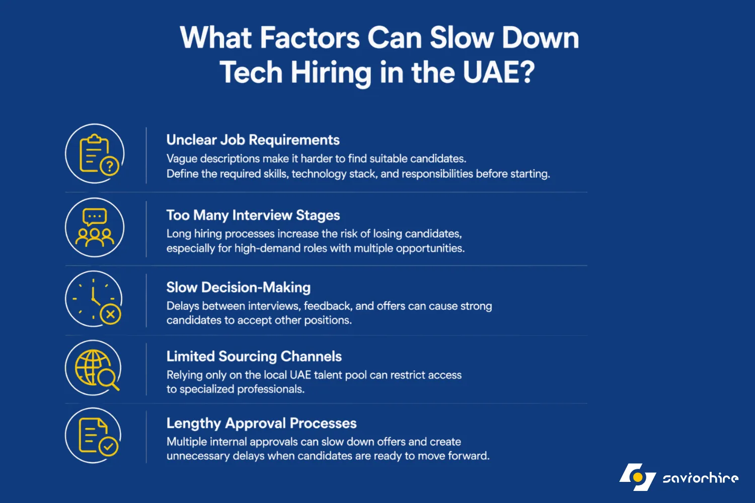 What Factors Can Slow Down Tech Hiring in the UAE?