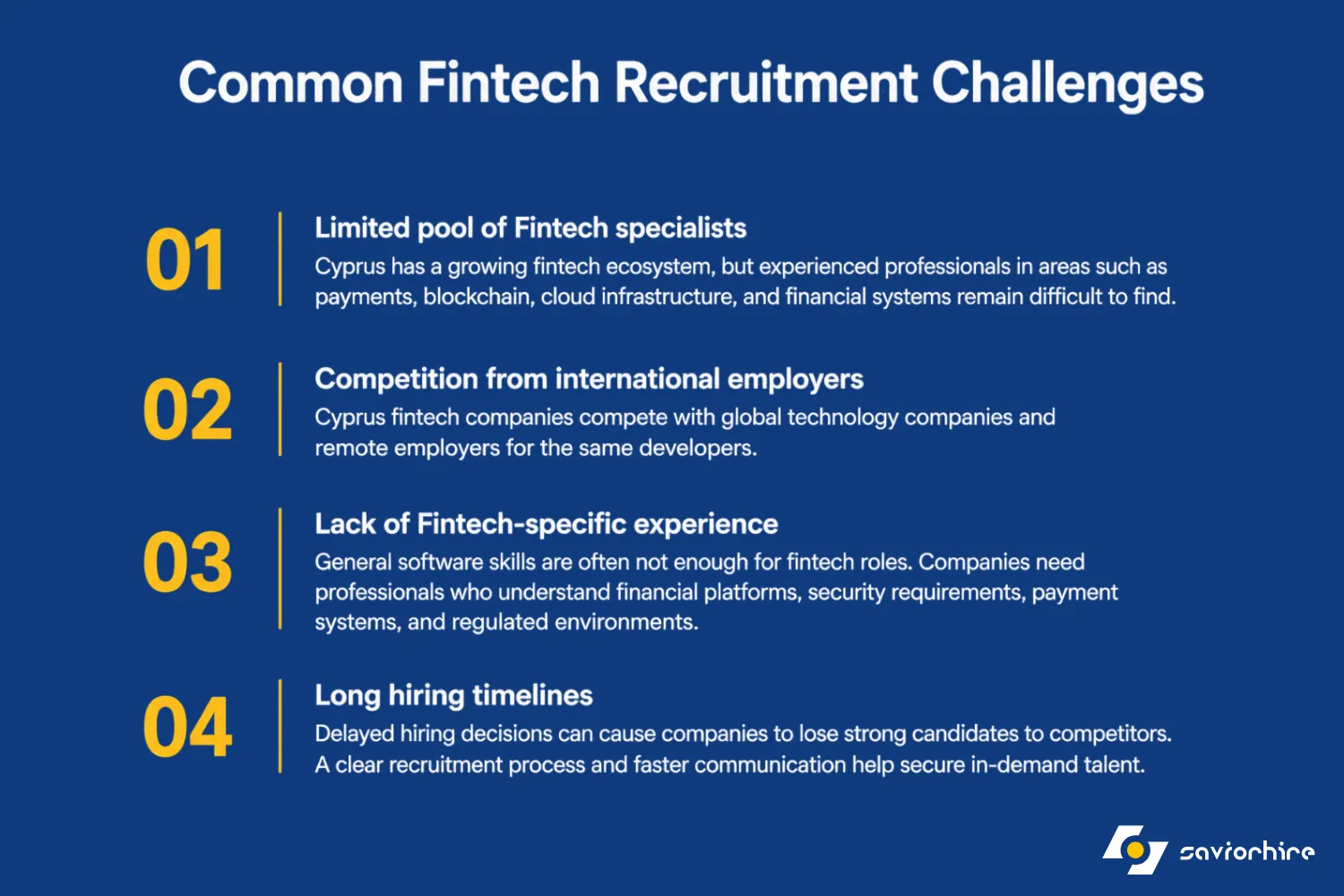 Why Hiring Tech Talent Is Challenging for FinTech Companies in Cyprus