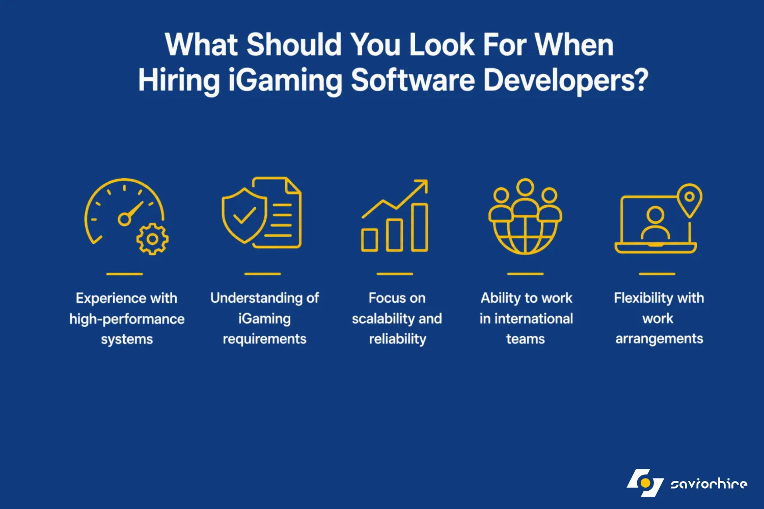 What Should You Look For When Hiring iGaming Software Developers?