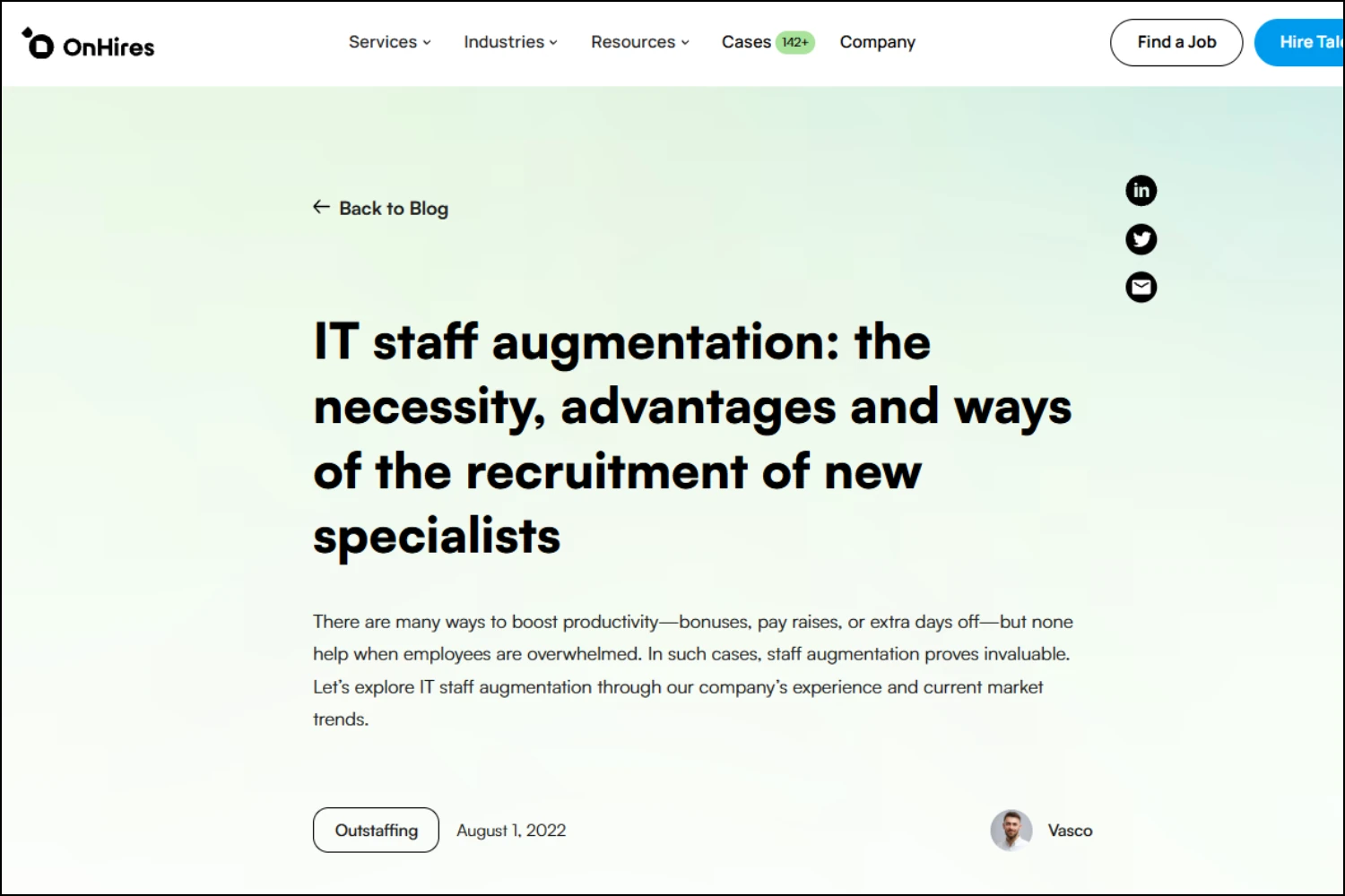 Top 10 IT Staff Augmentation Companies in Saudi Arabia