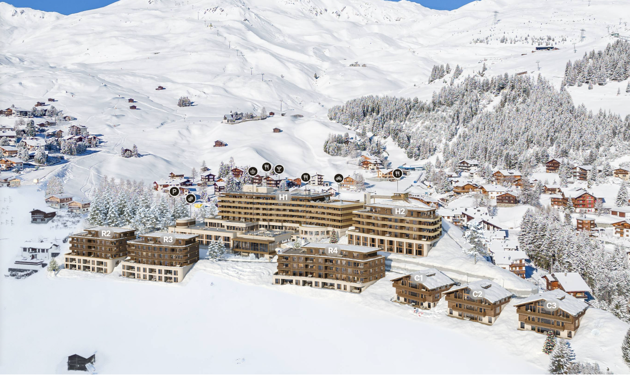 Kulm Arosa – Hotelumbau und Neubau Residenzen