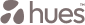 Hues company logo.