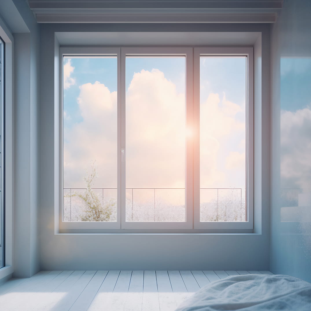 وافذ UPVC مصممة للعمل بكفاءة في البيئات الحارة والمشمس