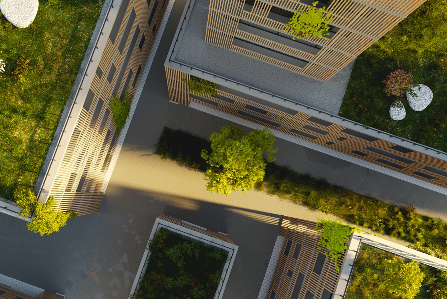 Holzbauweise für Mehrfamilienhäuser. Caroline Wolf Immobilien