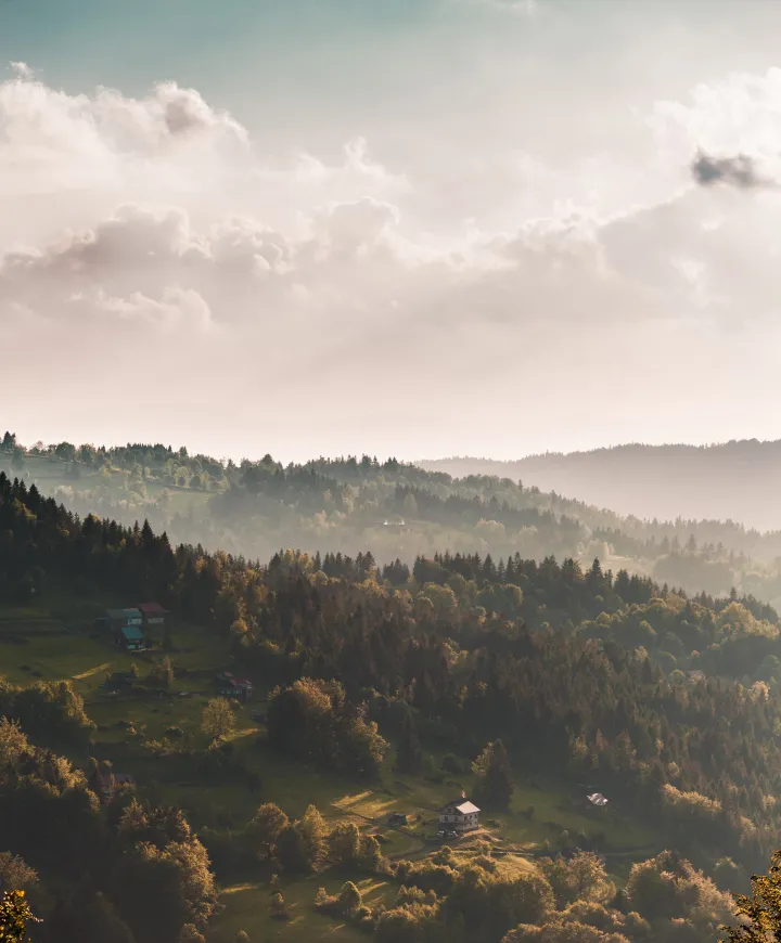 Idyllische Berglandschaft