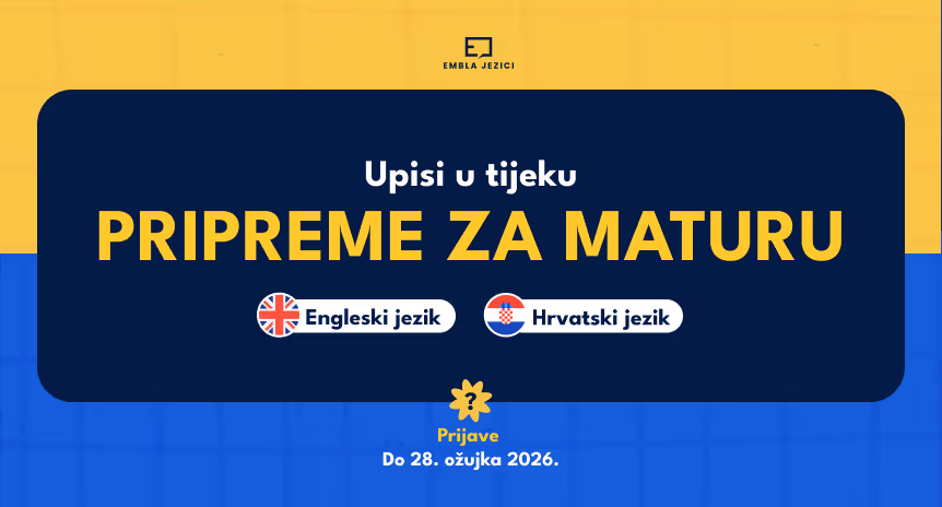 Podaci o pripremama za maturu.