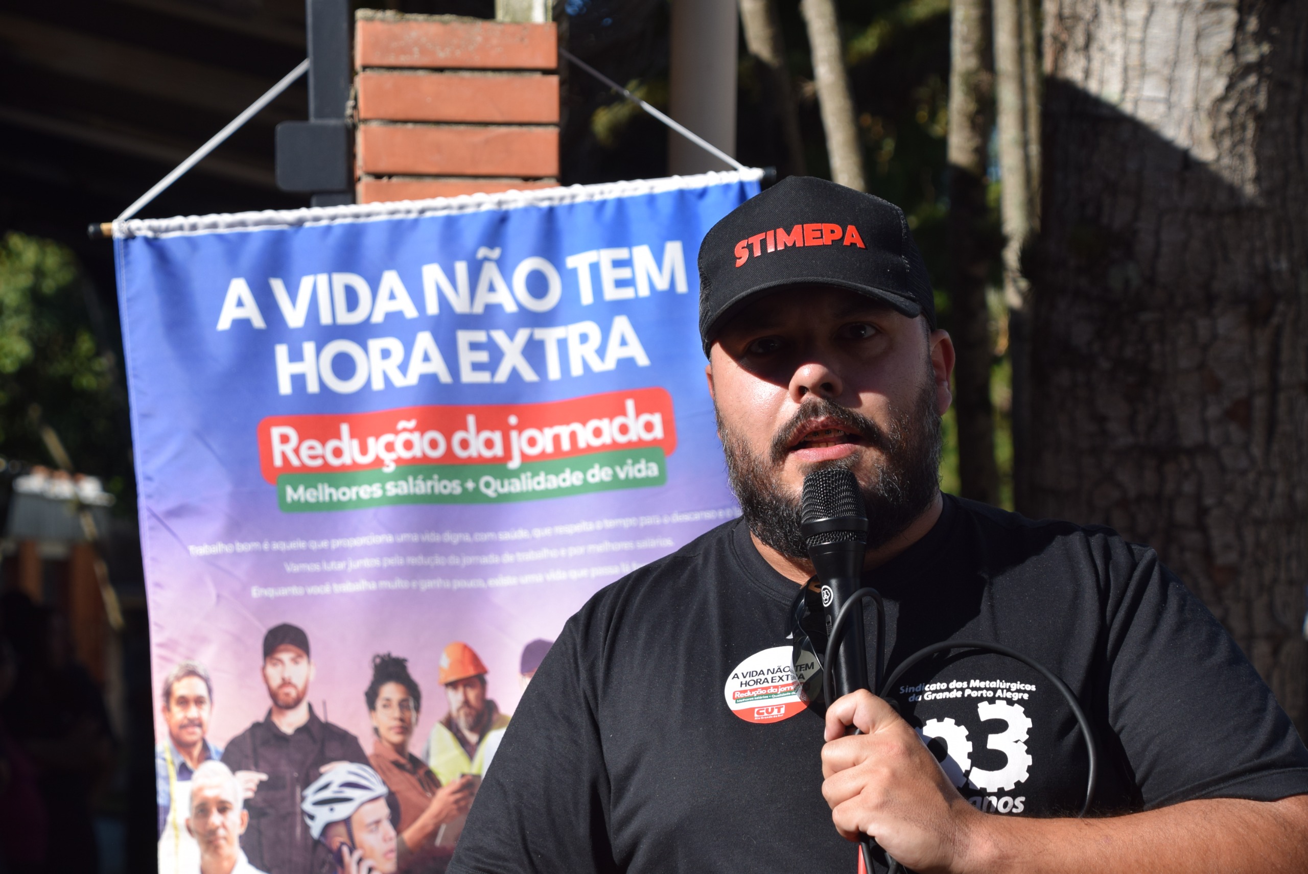 Frederico Apprato é diretor de saúde do trabalhador do Sindicato