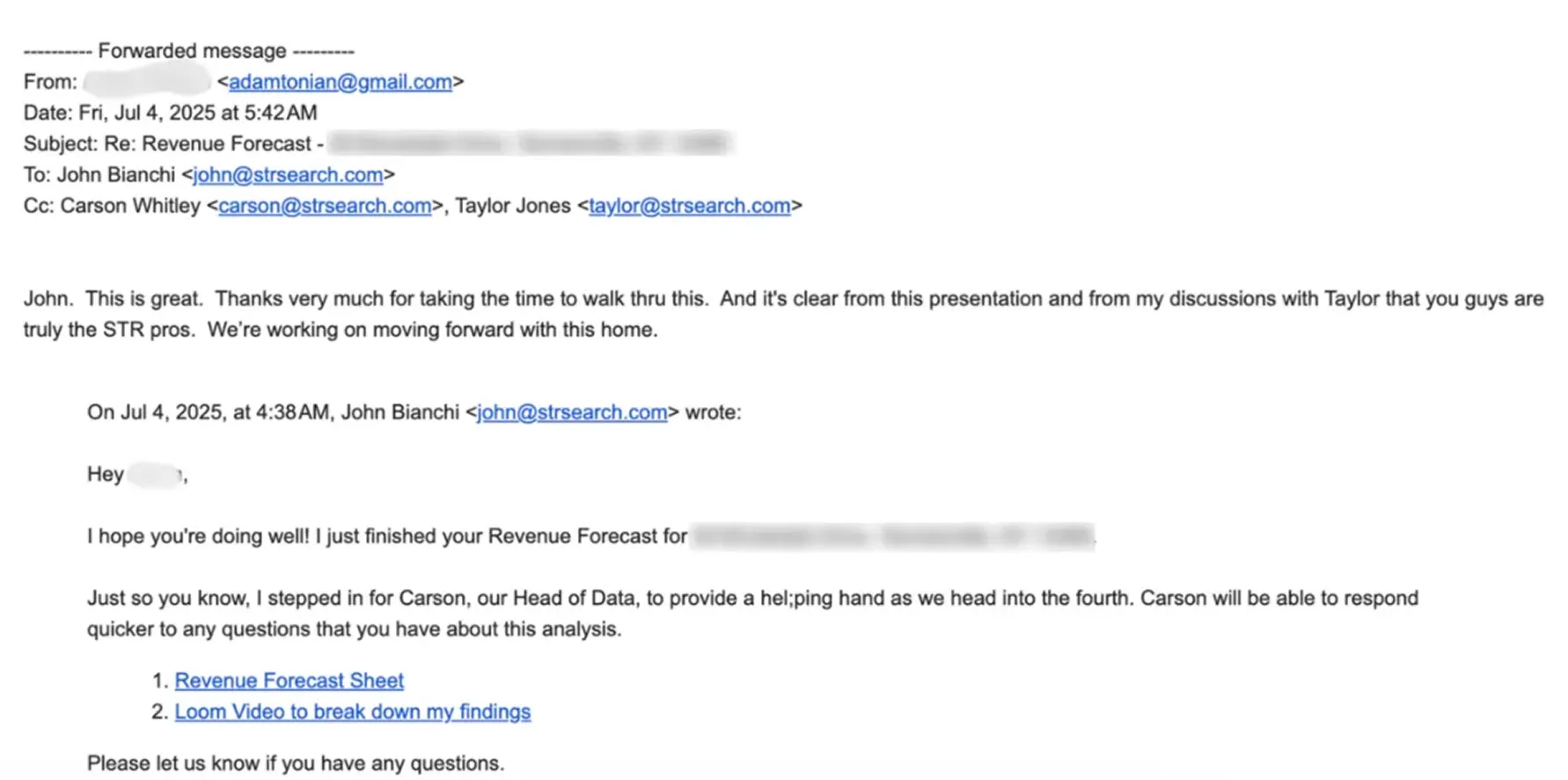 Social Proof Email 1