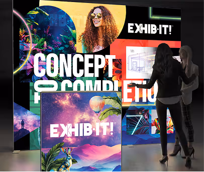 EXHIB-IT! trade show booth