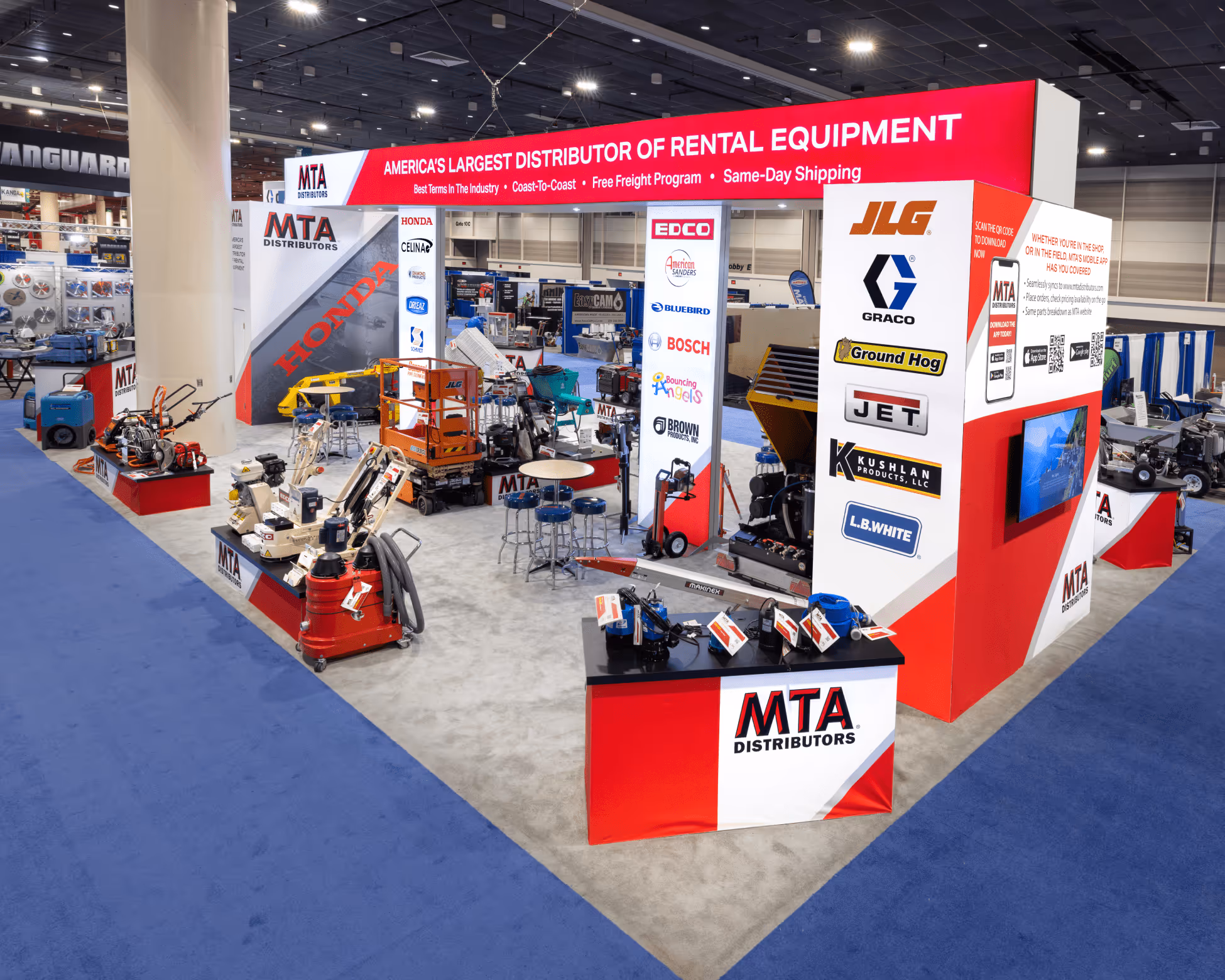 MTA booth on the ARA show floor