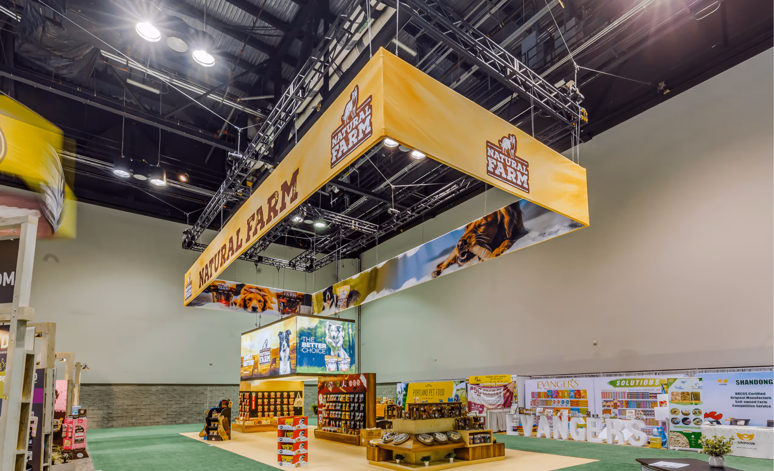Natural Farm trade show exhibit design