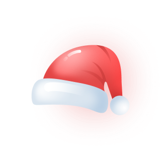 3D Santa Hat lcon