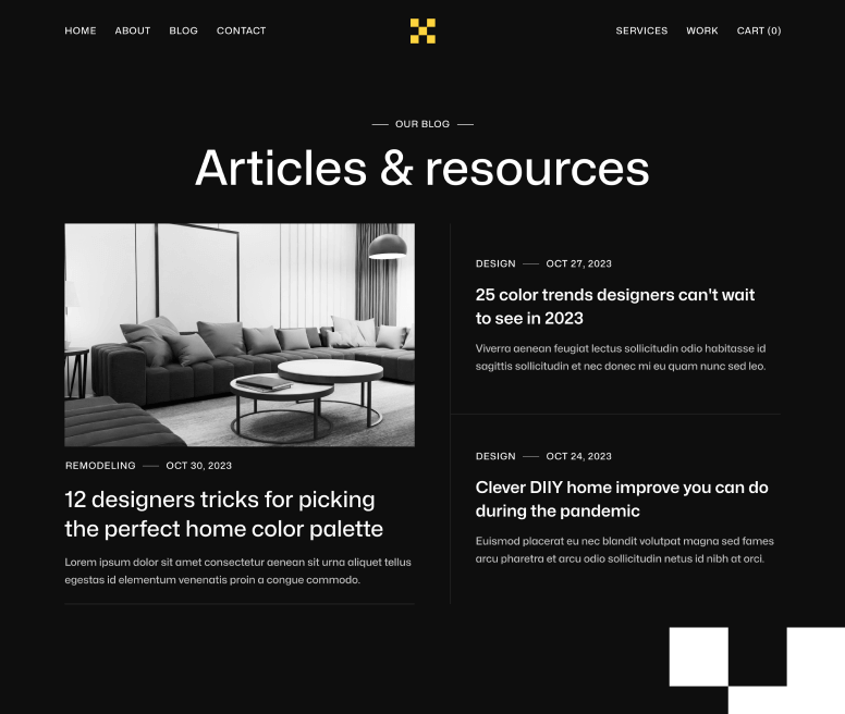 Construcfy X Blog V1 Main Page Construction Webflow Template