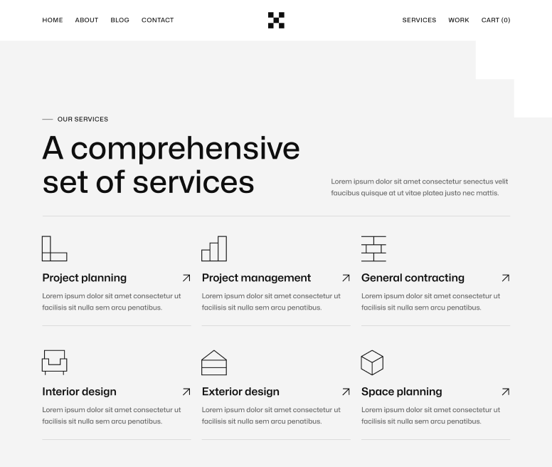 Contructify X - Services Page - Construction Webflow Template