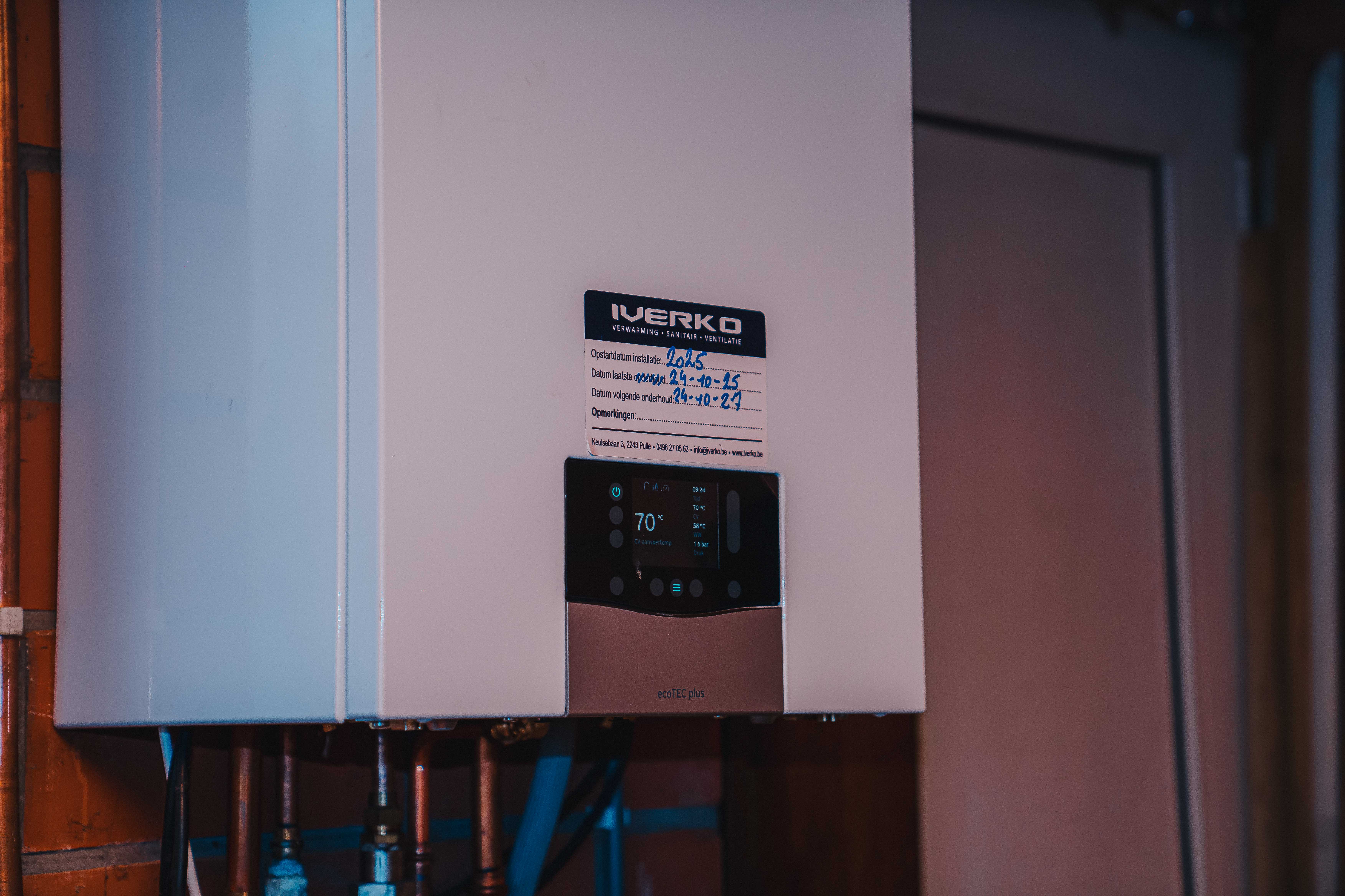 Condenserende gaswandketels