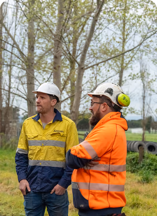 “AusConnect team delivering underground infrastructure works in Australia.”