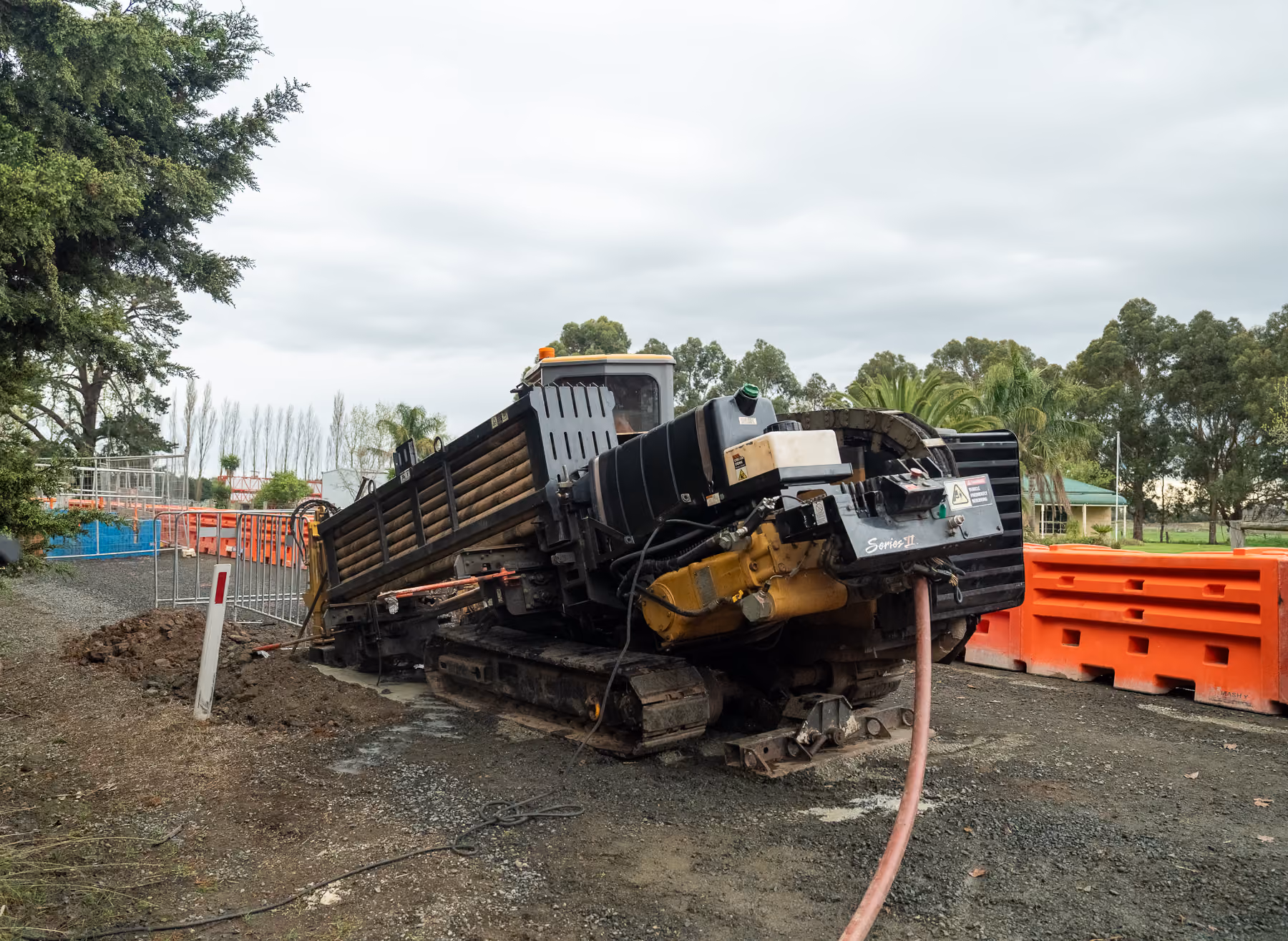 AusConnect horizontal directional drilling crew completing underground infrastructure works