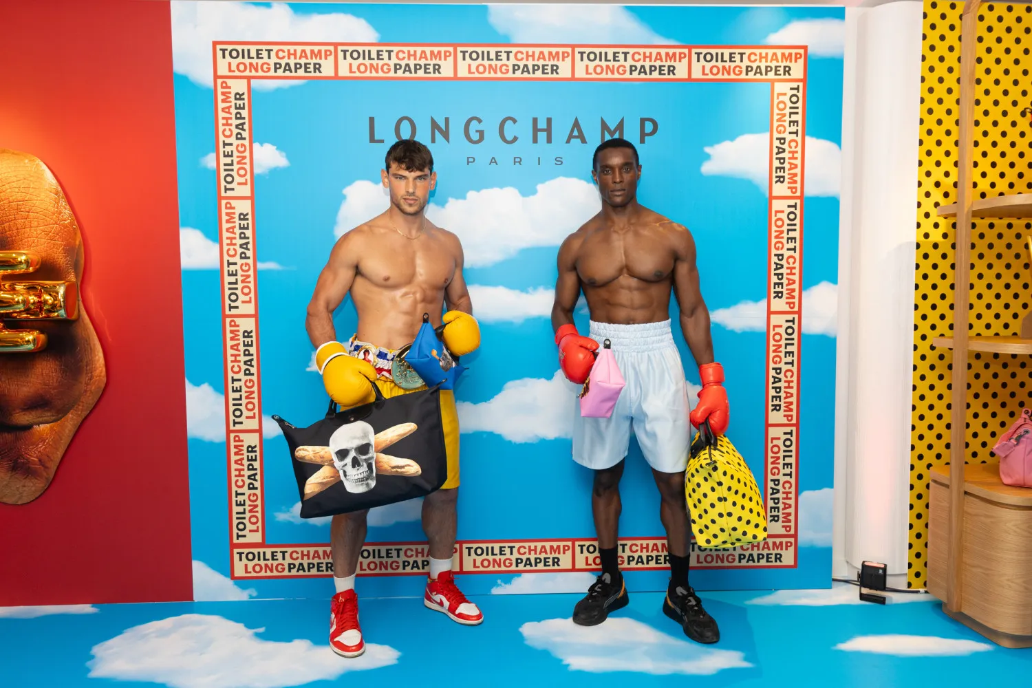 Longchamp x Toiletpaper 