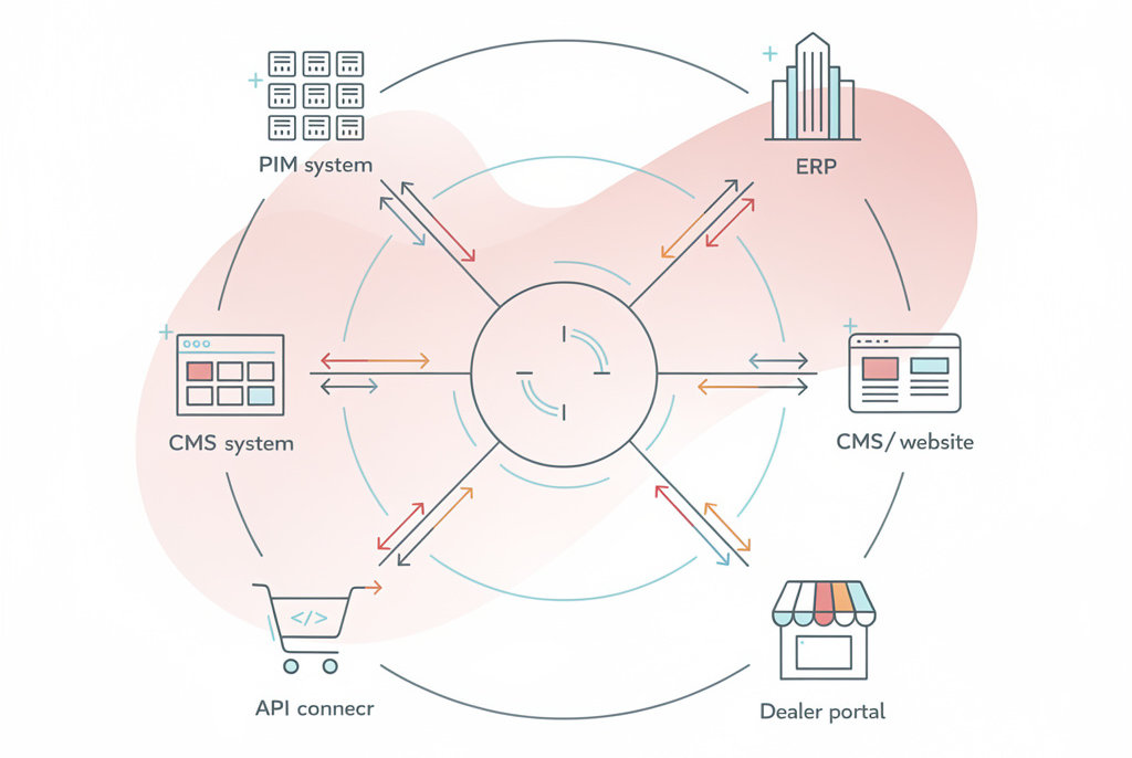 Produktdaten Schnittstellen