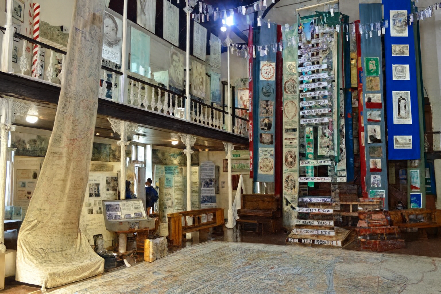 Inside of District six museum