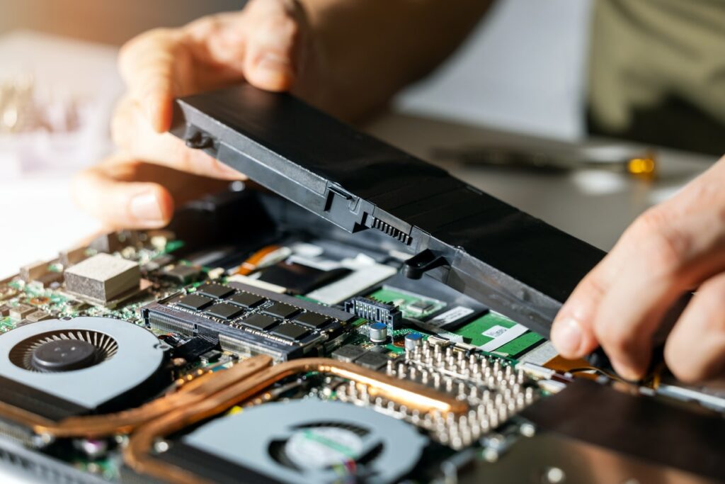Computer Battery Replacement - computer