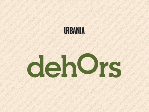 Dehors par URBANIA logo