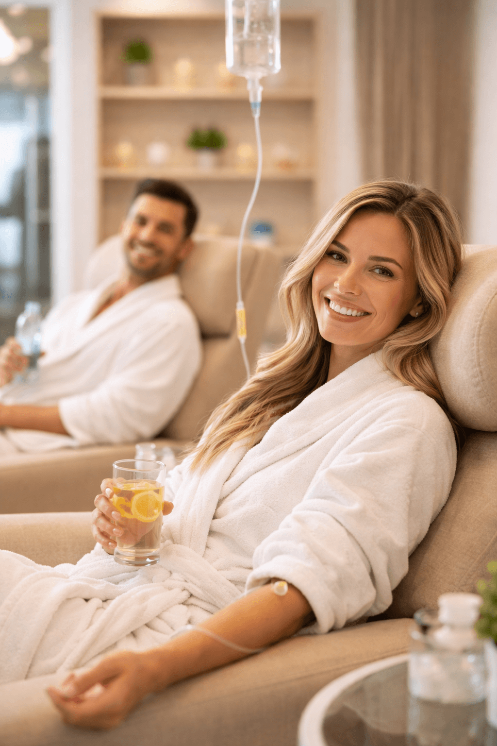 Modern wellness treatments including JIV Hydration and Botox in Park Cities Dallas