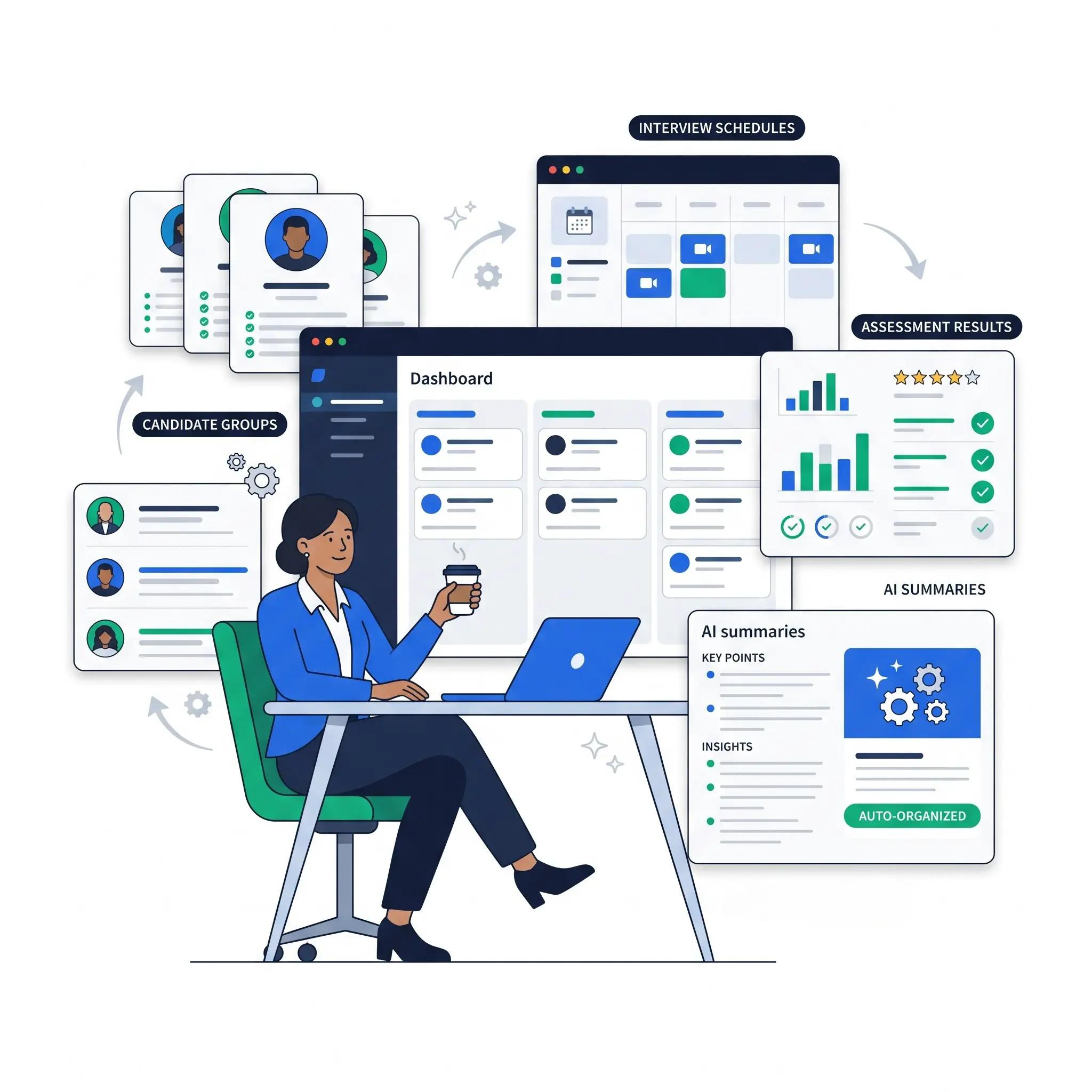 Dashboard mockup
