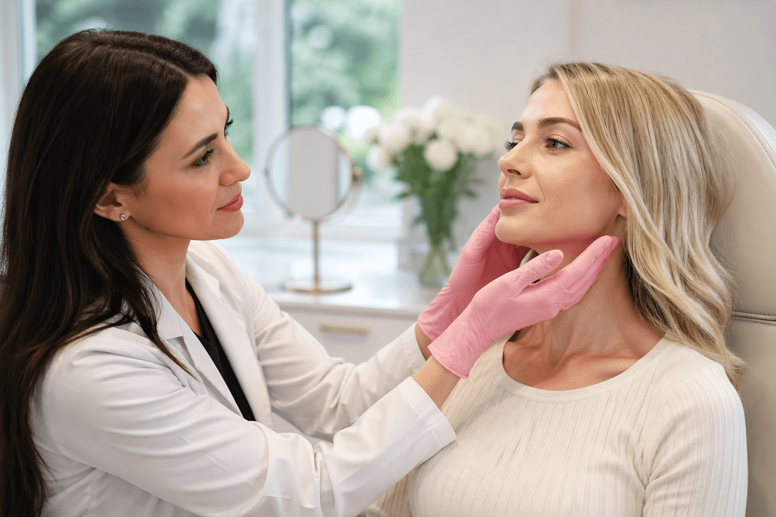 Juvéderm dermal fillers comparison with Restylane in Winter Park, Florida clinic setting