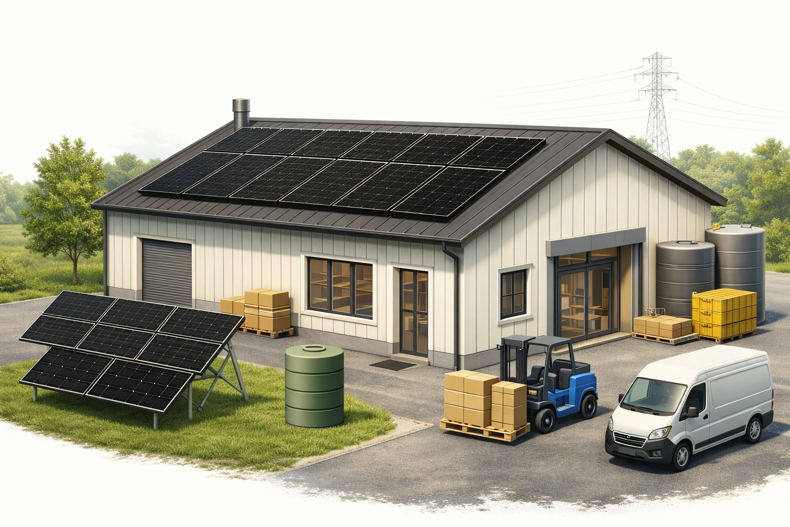 photovoltaïque pour industriel 