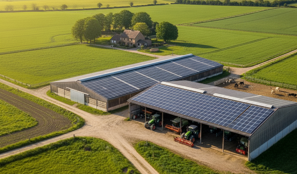 installation photovoltaïque en revente totale pour agriculteur