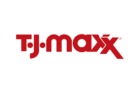 T.J. Maxx logo in red text on a white background.