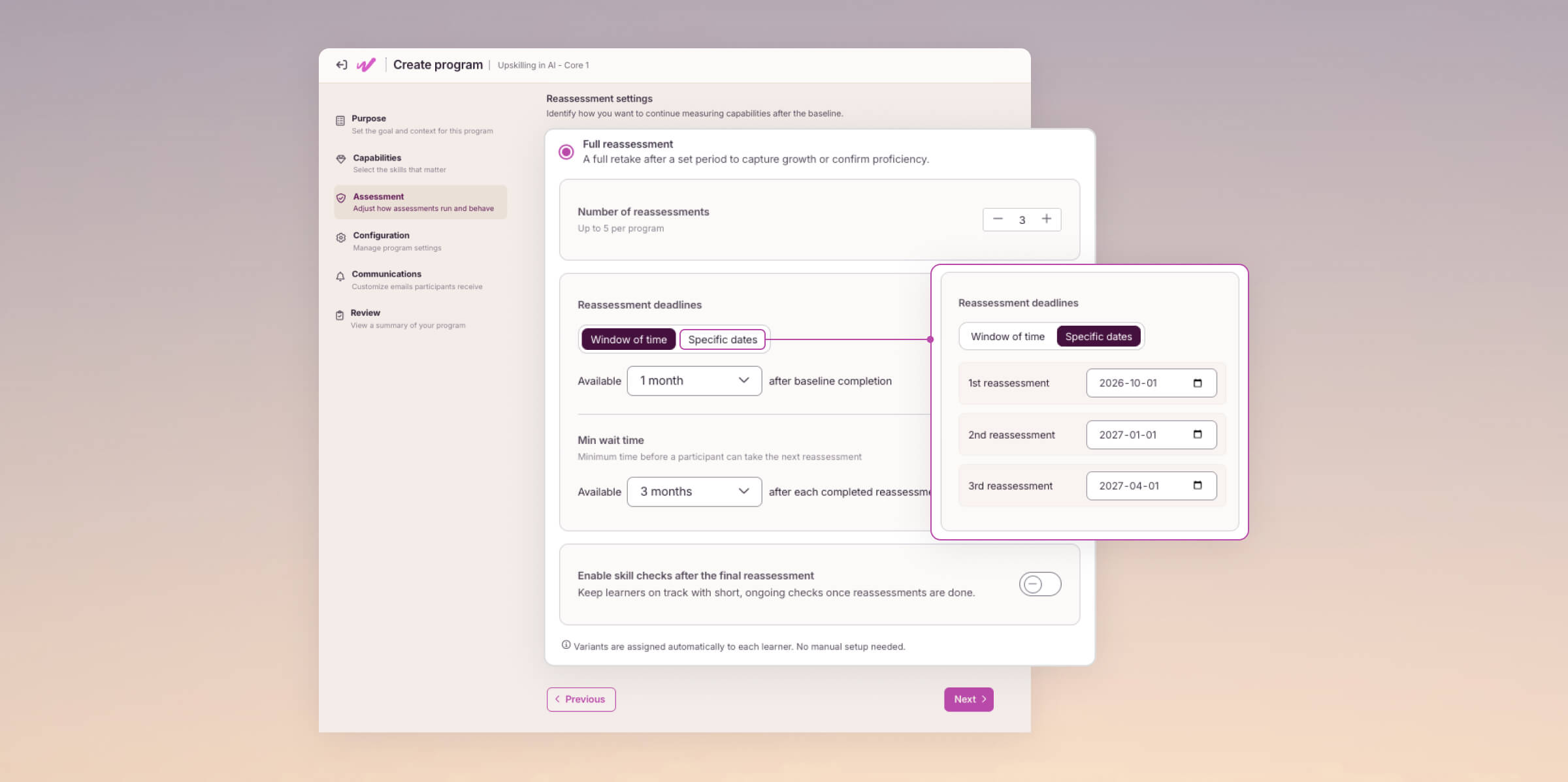 Introducing Reassessments: Prove Capability Actually Moved