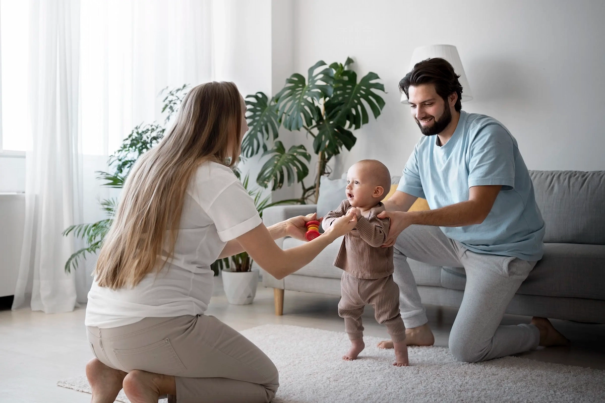 baby's first steps