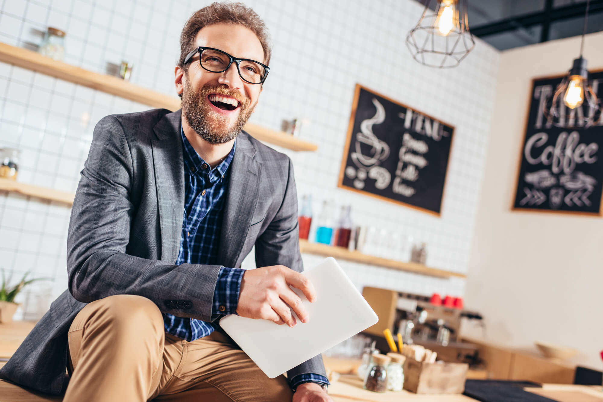 man smiling after Selling My Business for Top Dollar 