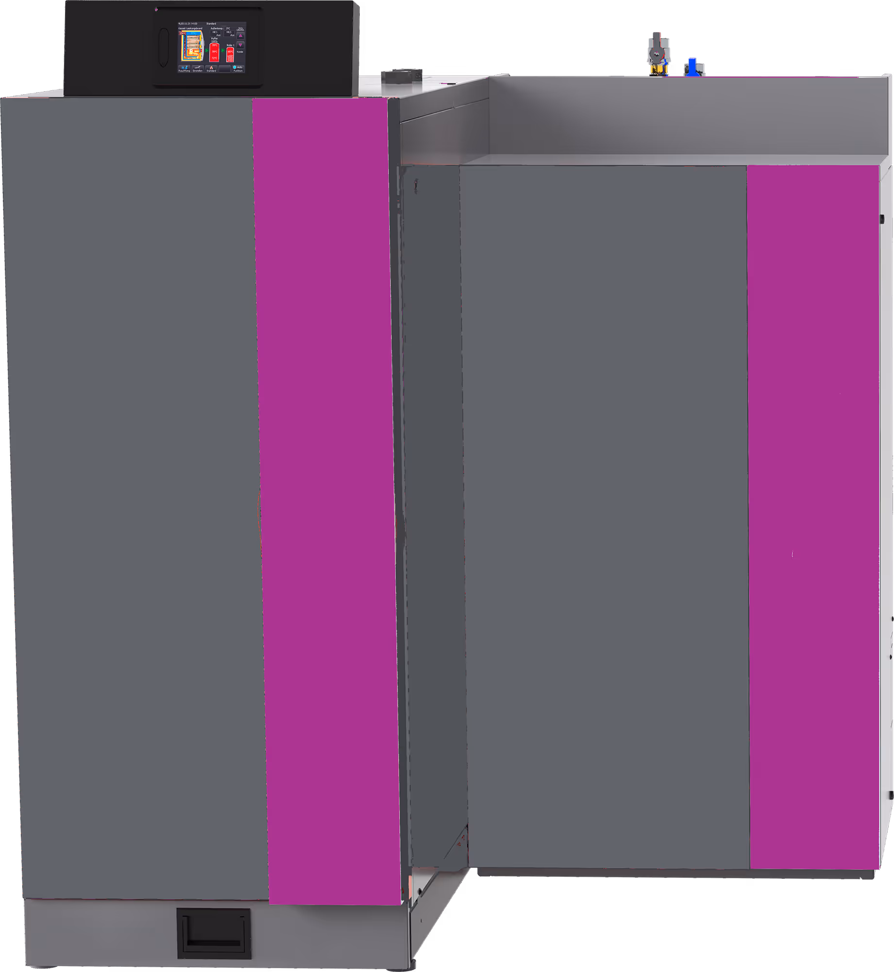 Stückholz Midi + Pellet Midi