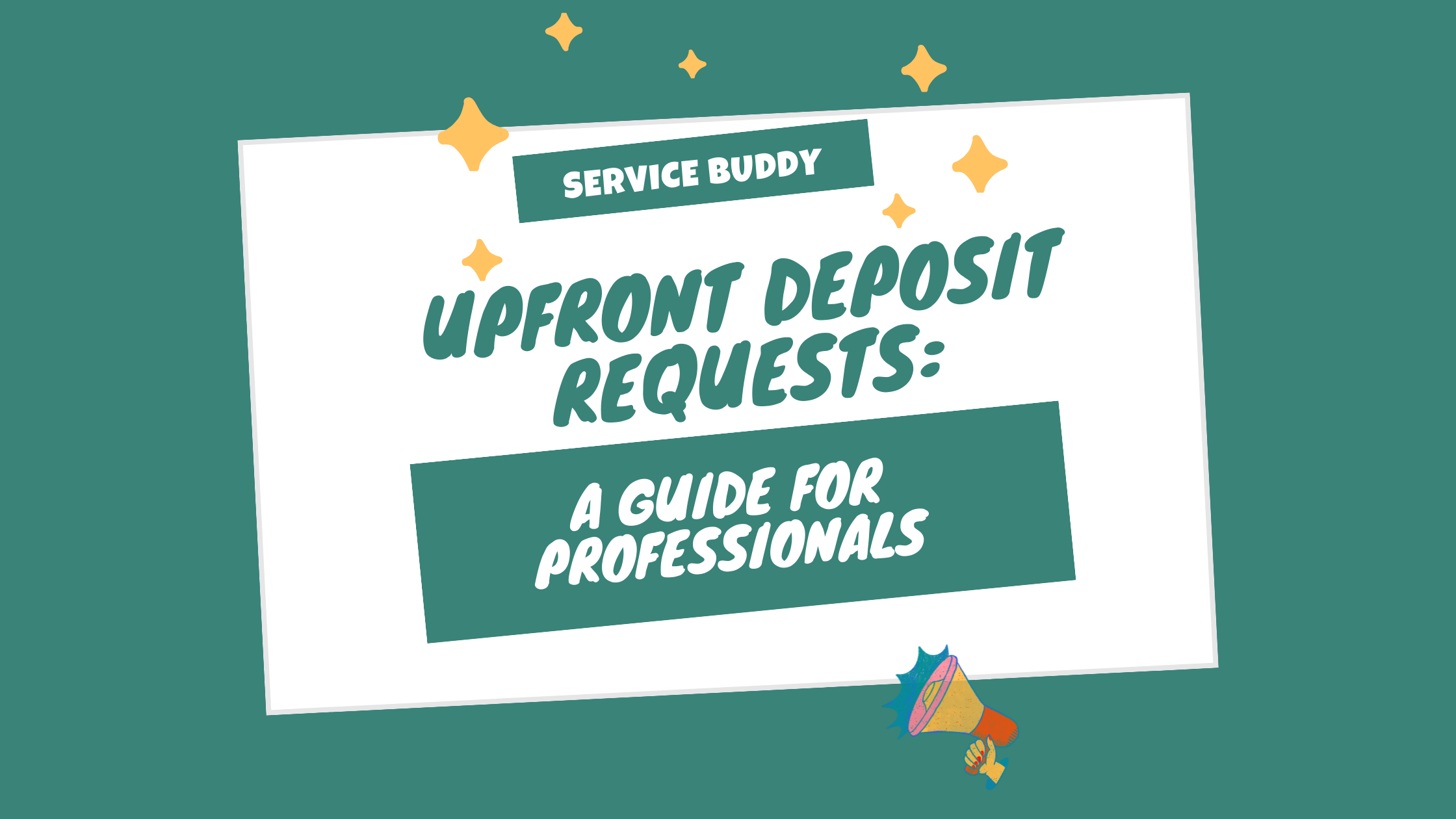 Upfront Deposit Requests: A Guide for Professionals