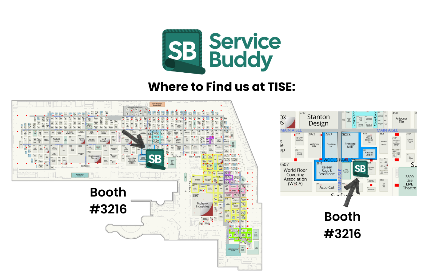 Service Buddy at TISE 2026 — Book Your Demo in Las Vegas Booth #3216