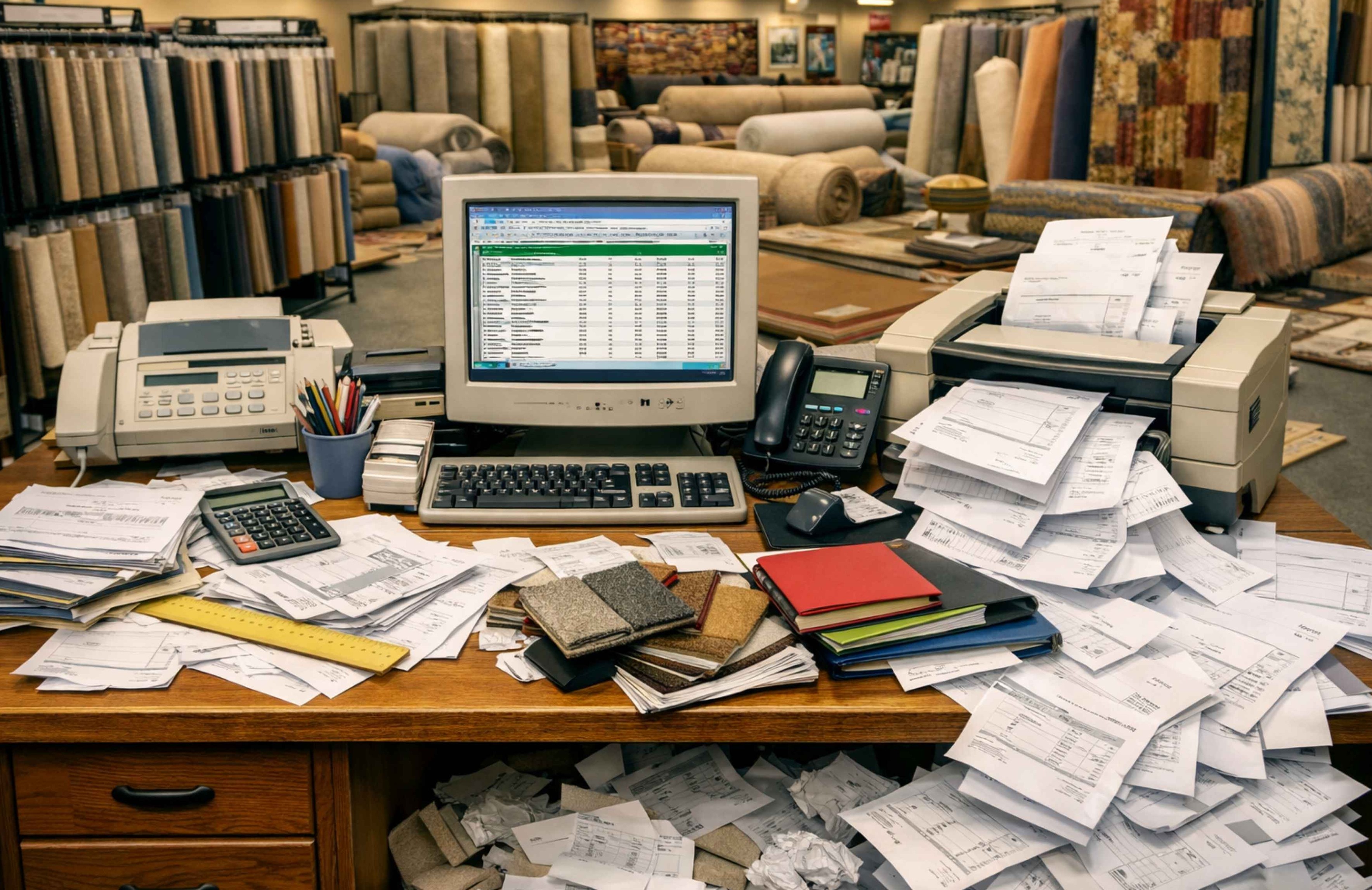 The Real Cost of Running a Flooring Store Without Modern Software