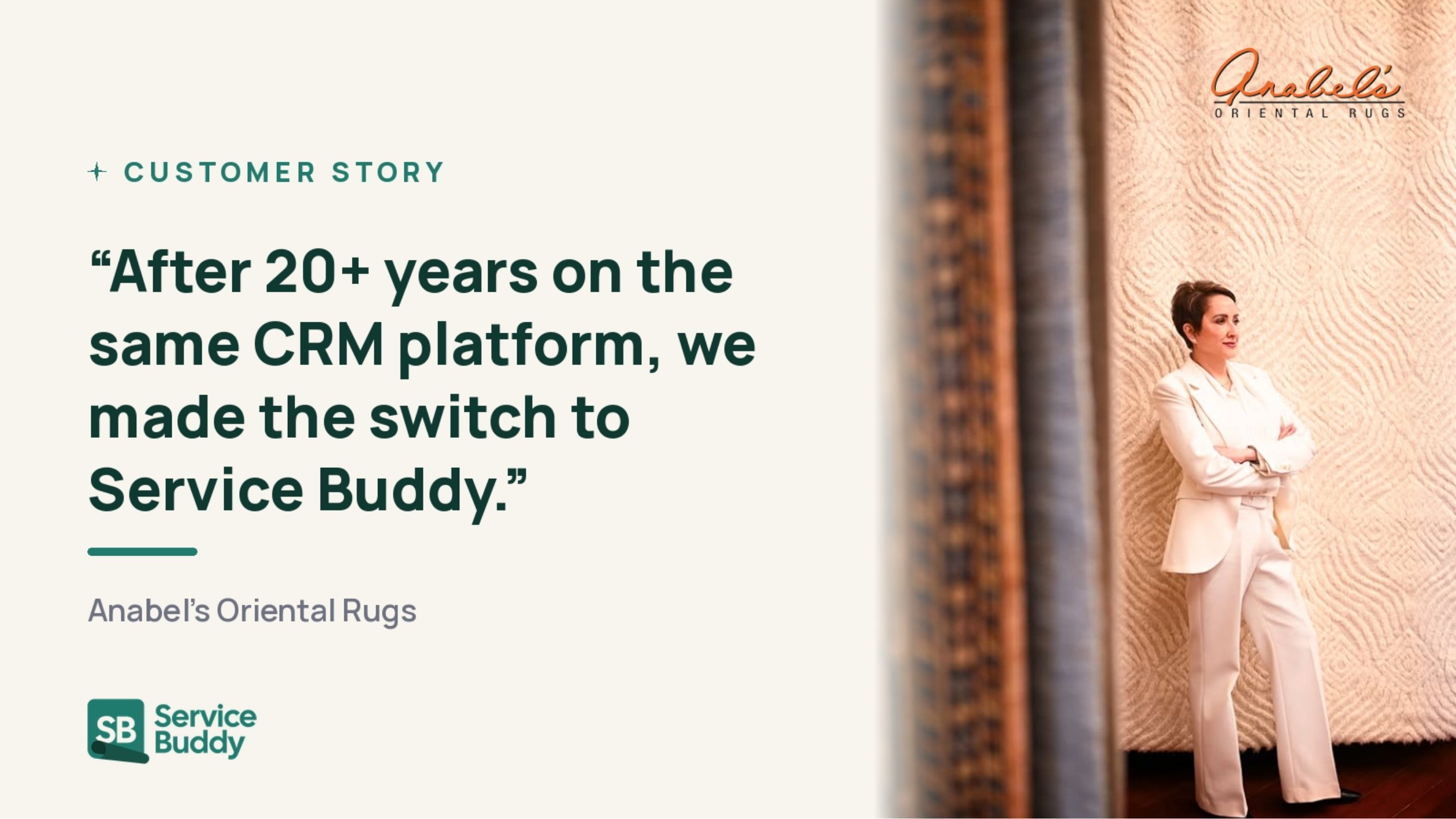 After 20 Years on the Same CRM, Anabel's Oriental Rugs Made the Switch