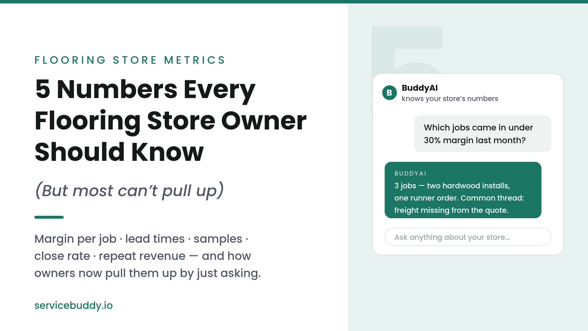 5 Flooring Store Metrics Every Owner Should Know (2026)