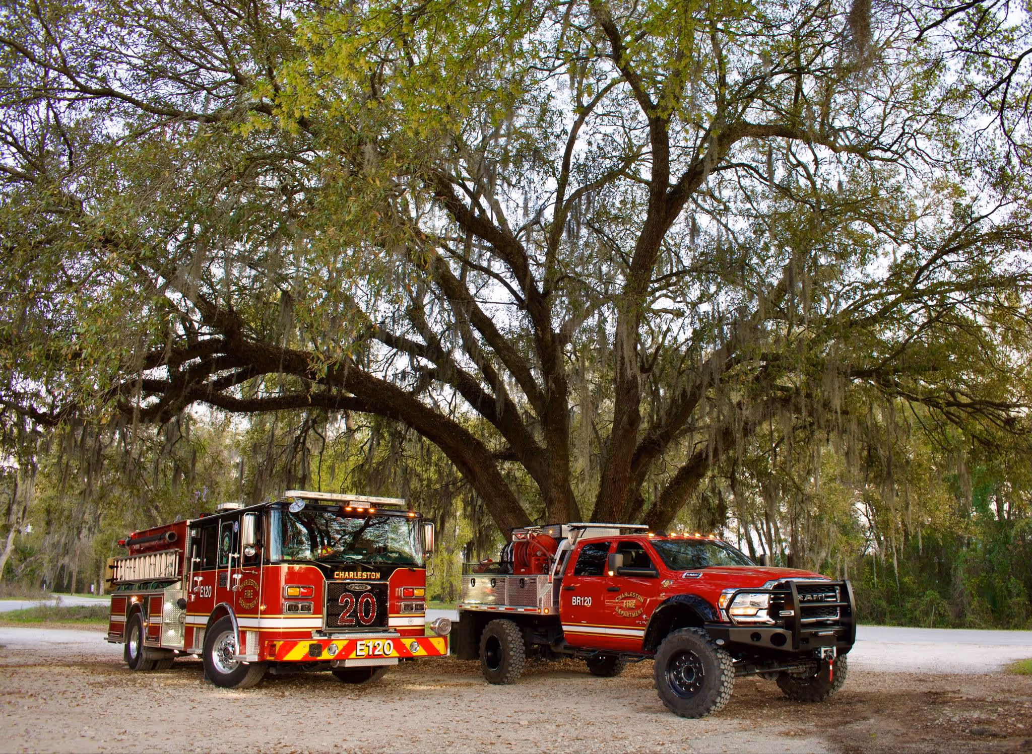 Charleston’s firefighters Fire Truck