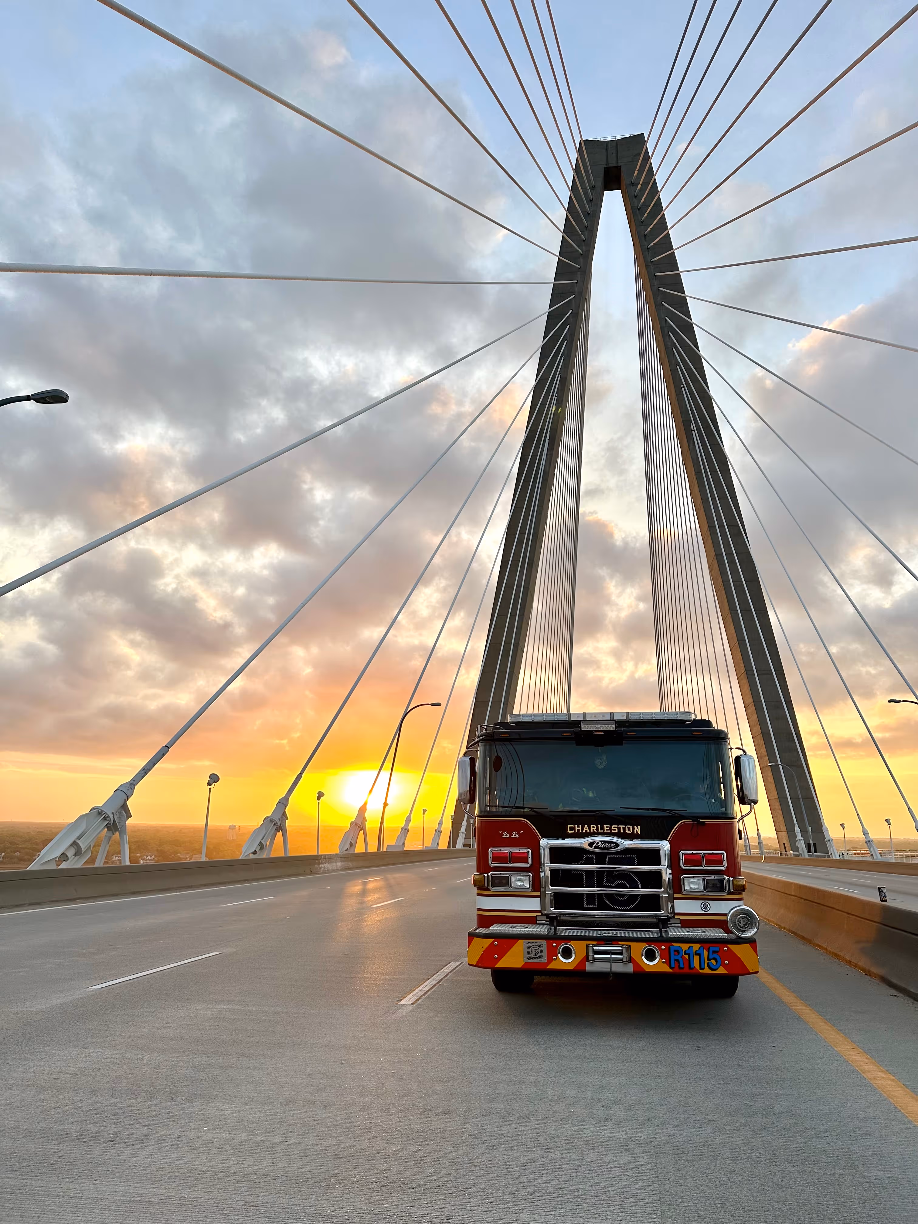 Charleston’s firefighters Fire Truck