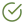Green checkmark inside a circle on a white background.