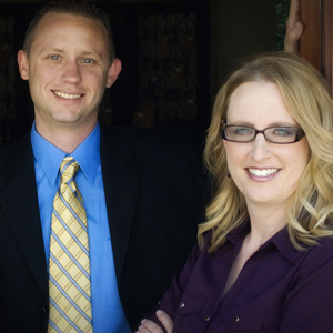 Kristi Cirtwill and Evan Younger