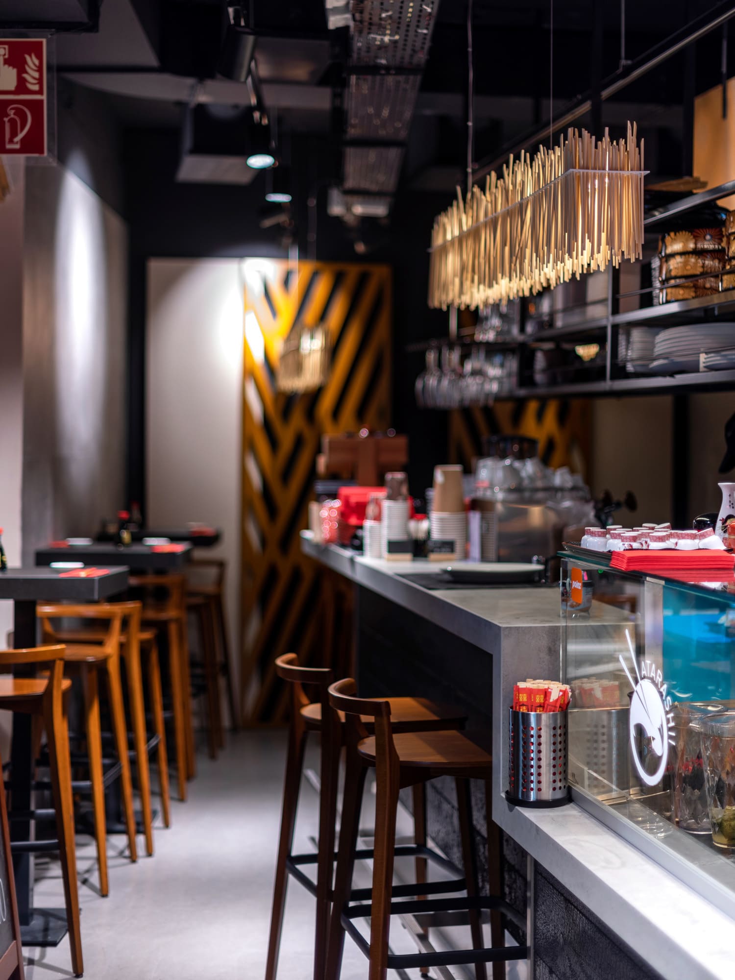 Sushibar Atarashii im LOEB-Warenhaus Bern